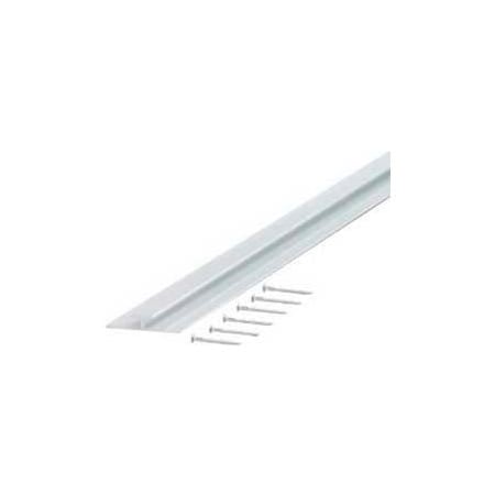M-D Building Products M-D Decorative Aluminum Divider With Nails 69138, 72"L, For 1/16" Thickness, Anodized 69138
